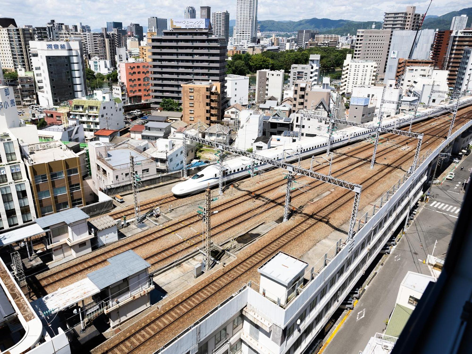 Apa Hotel Hiroshima Ekimae Shinkansenguchi Eksteriør billede